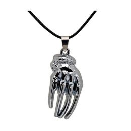Metallics Hand Fortune Necklace Torque Chain Bangle Bracelet Charm Jewelry