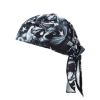 Smart Sport Turban/ Skull Cap/ Sweatband/ Headband, Gray Printing