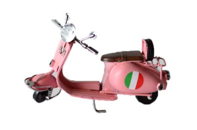 Motorcycle Model Decoration (Color: Pink)