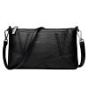 Elegant PU Leather Handbag Crossbody Bag Practical Shoulder Bag Purse Tote