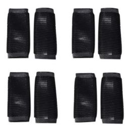 5 Pairs Non-slip Handlebar Covers (Color: Black)