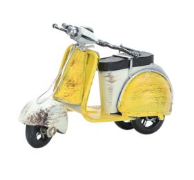 Mini Motorcycle/Cute Model Toy Motorcycle For Child (Color: Yellow)