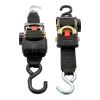 Camco Retractable Tie Down Straps - 6' Dual Hooks