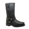 Men's 13" Waterproof Harness Boot Black